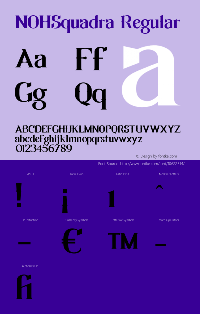 NOHSquadra Regular 001.000;com.myfonts.easy.ohtype!.noh-squadra.regular.wfkit2.version.4caB图片样张