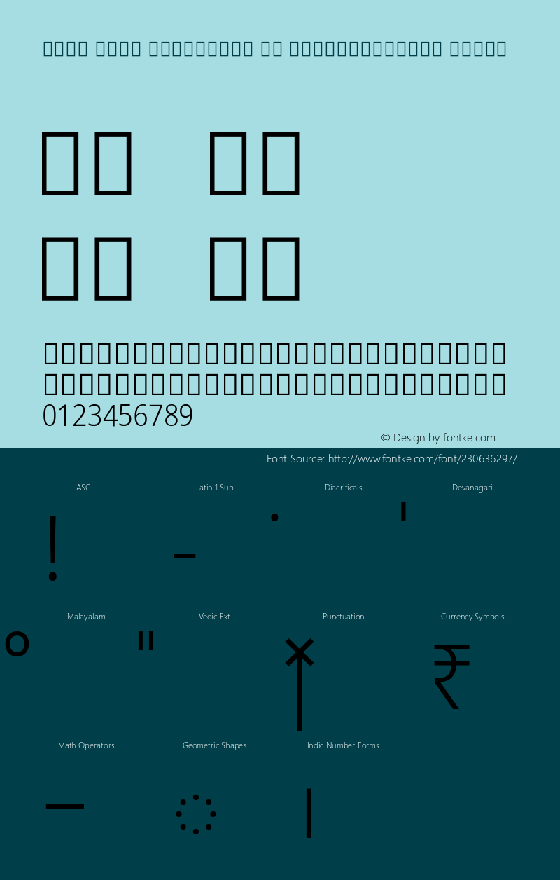 Noto Sans Malayalam UI SemiCondensed Light Version 2.101; ttfautohint (v1.8) -l 8 -r 50 -G 200 -x 14 -D mlym -f none -a qsq -X 