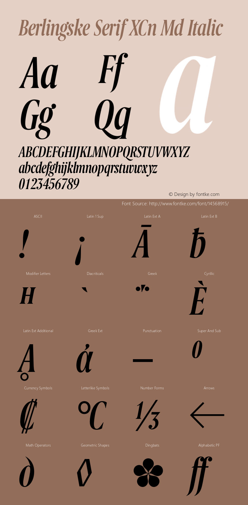 Berlingske Serif XCn Md Italic Version 1.002图片样张