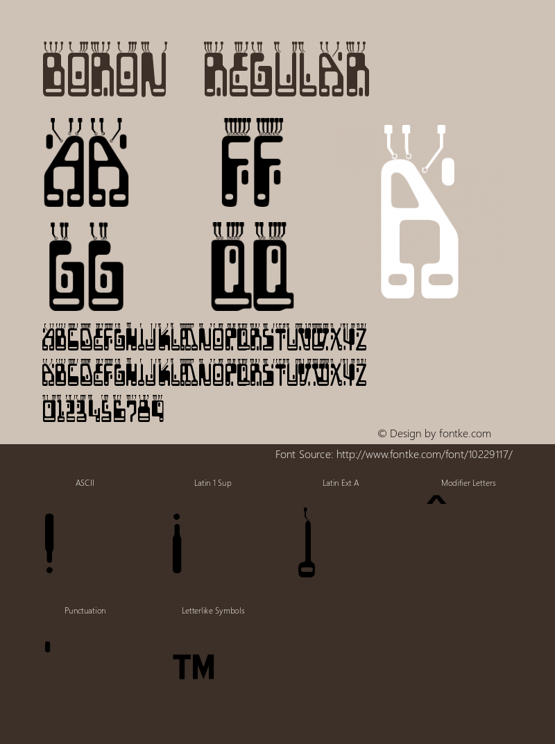 Boron Regular Version 2.000 2004图片样张