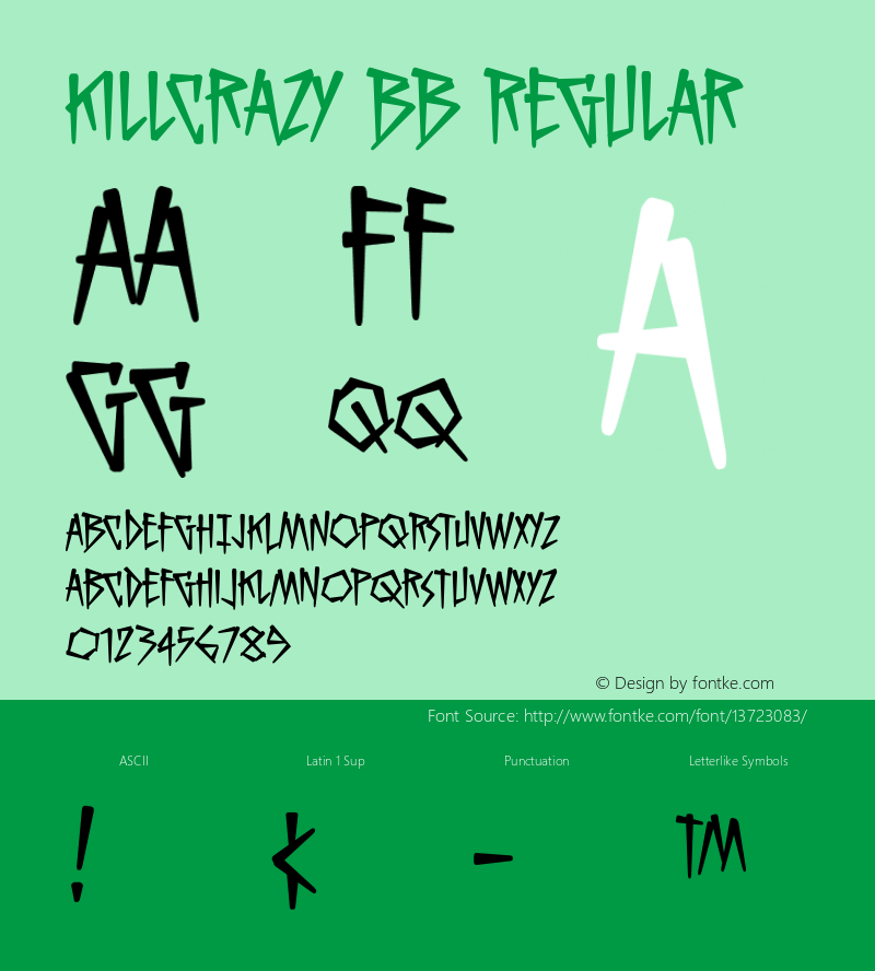 KillCrazy BB Regular Version 1.000图片样张