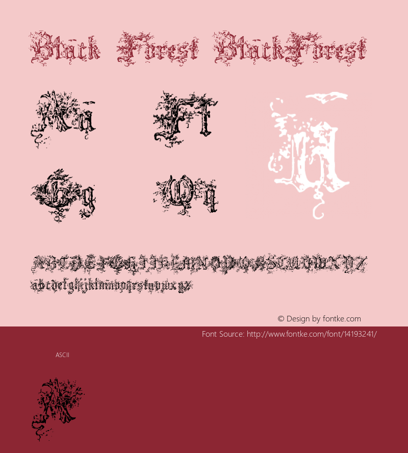 Black Forest BlackForest Version 1.0; 2002; initial r图片样张