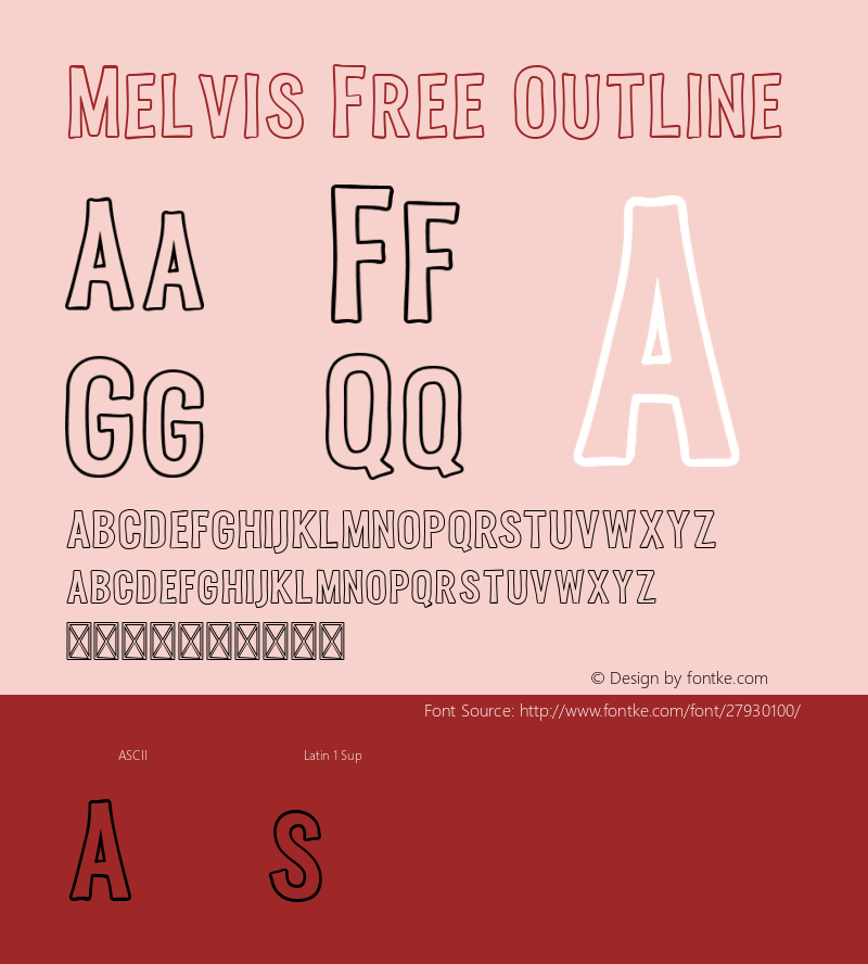 Melvis Free Outline 1.0图片样张