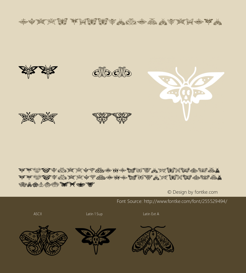 Night Butterfly Version 1.003;Fontself iOS v1.6.9图片样张