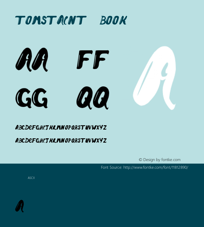 tomstaint Book Version 1.0图片样张
