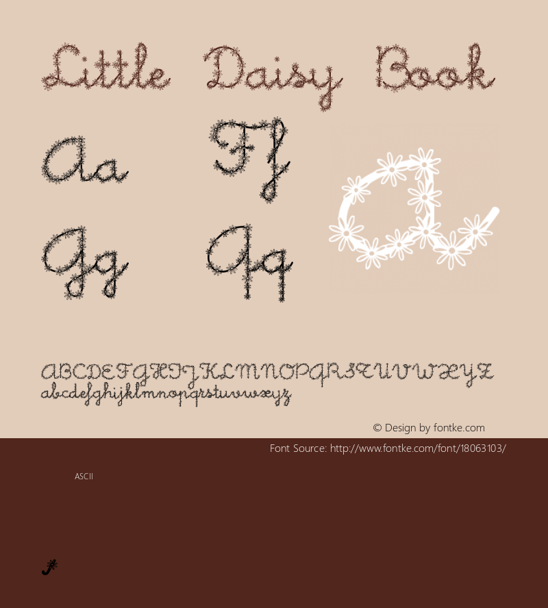 Little Daisy Book Version 1.0; 2001; initial r图片样张