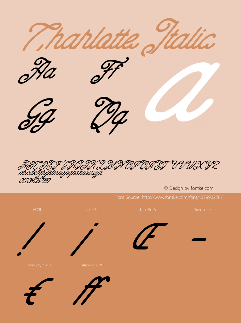 Charlotte Italic Version 1.00;November 25, 2020;FontCreator 12.0.0.2563 64-bit图片样张