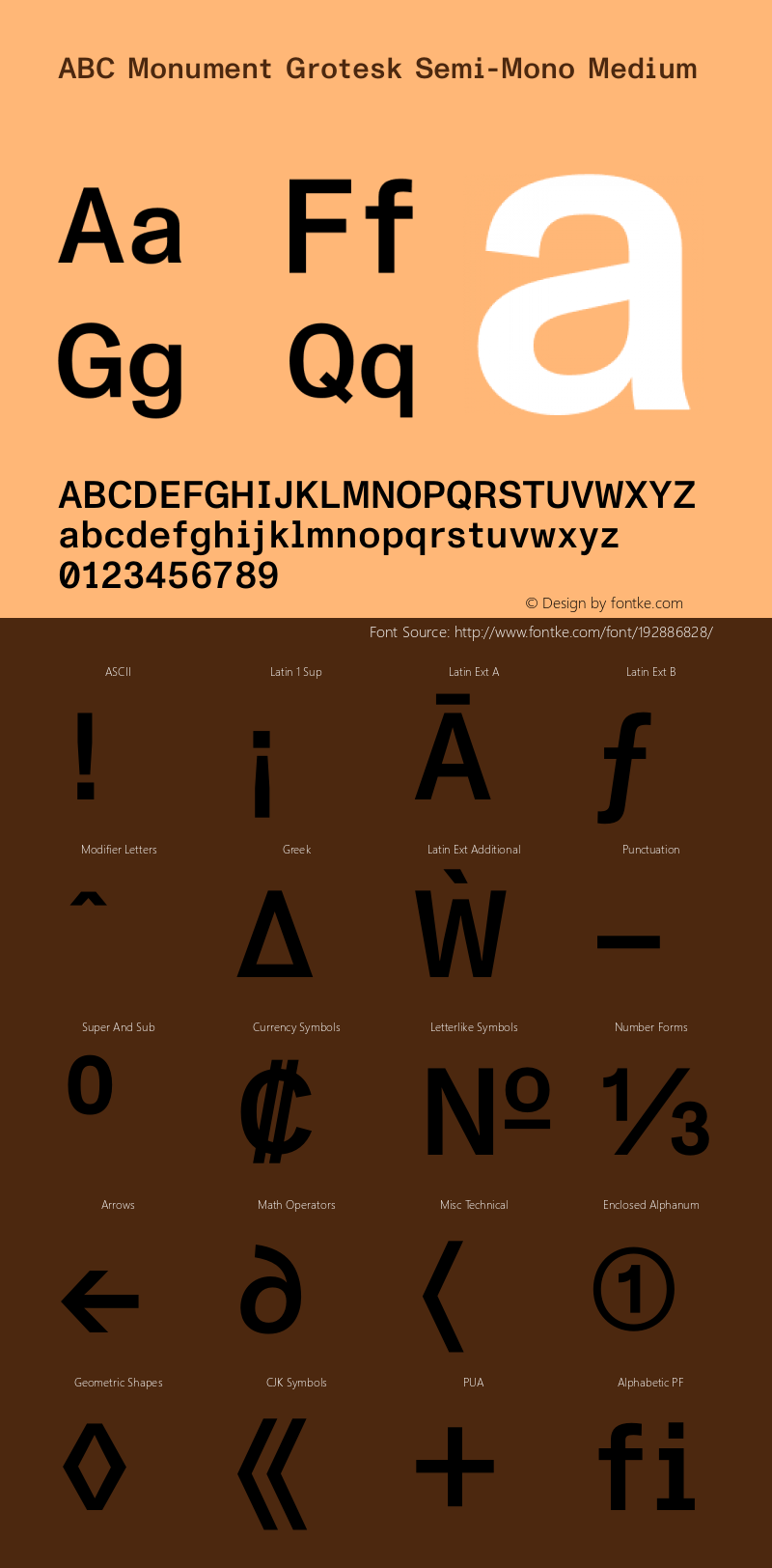 ABC Monument Grotesk Semi-Mono Medium Version 2.002 | web-otf图片样张