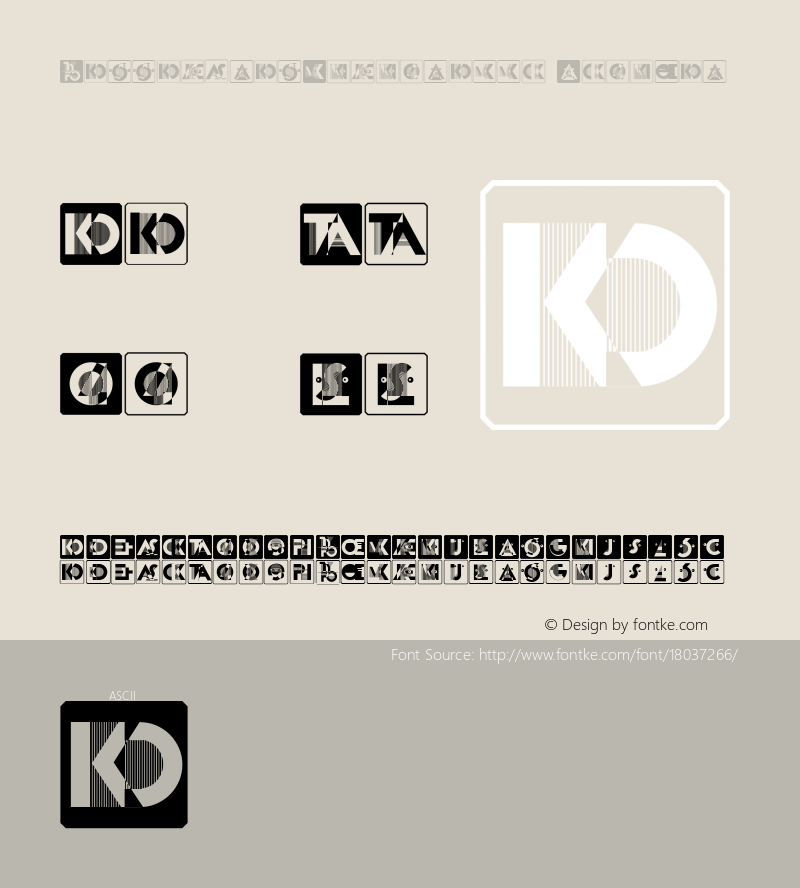 KassandrasMonogramme Regular 1.0 2003-01-12图片样张