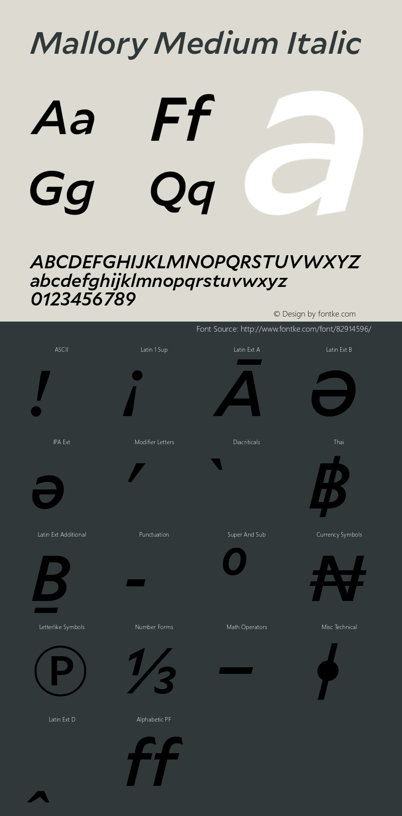 Mallory Medium Italic Version 2.000;PS 2.000;hotconv 16.6.51;makeotf.lib2.5.65220图片样张