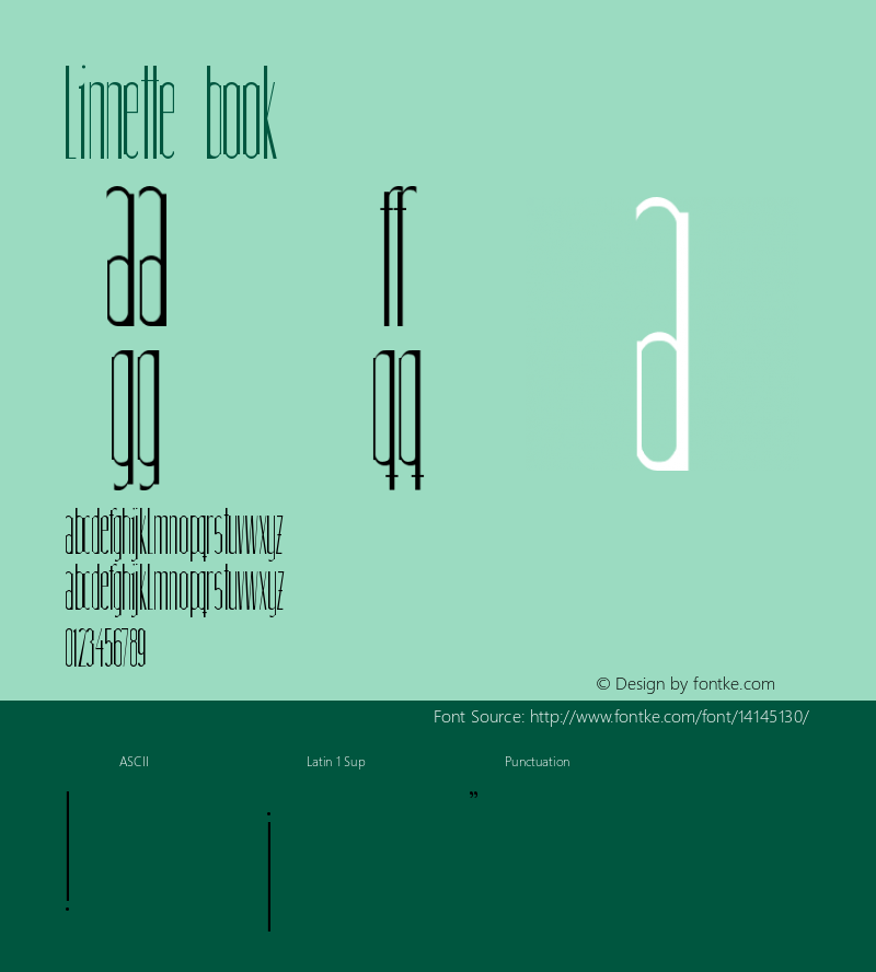 linnette Book Version 1.00 2012图片样张