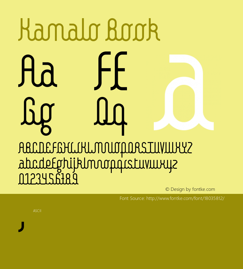 Kamalo Book Version 1.0图片样张