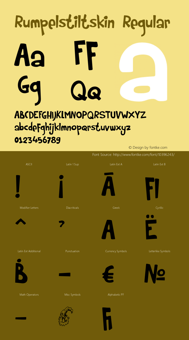 Rumpelstiltskin Regular Version 1.007图片样张