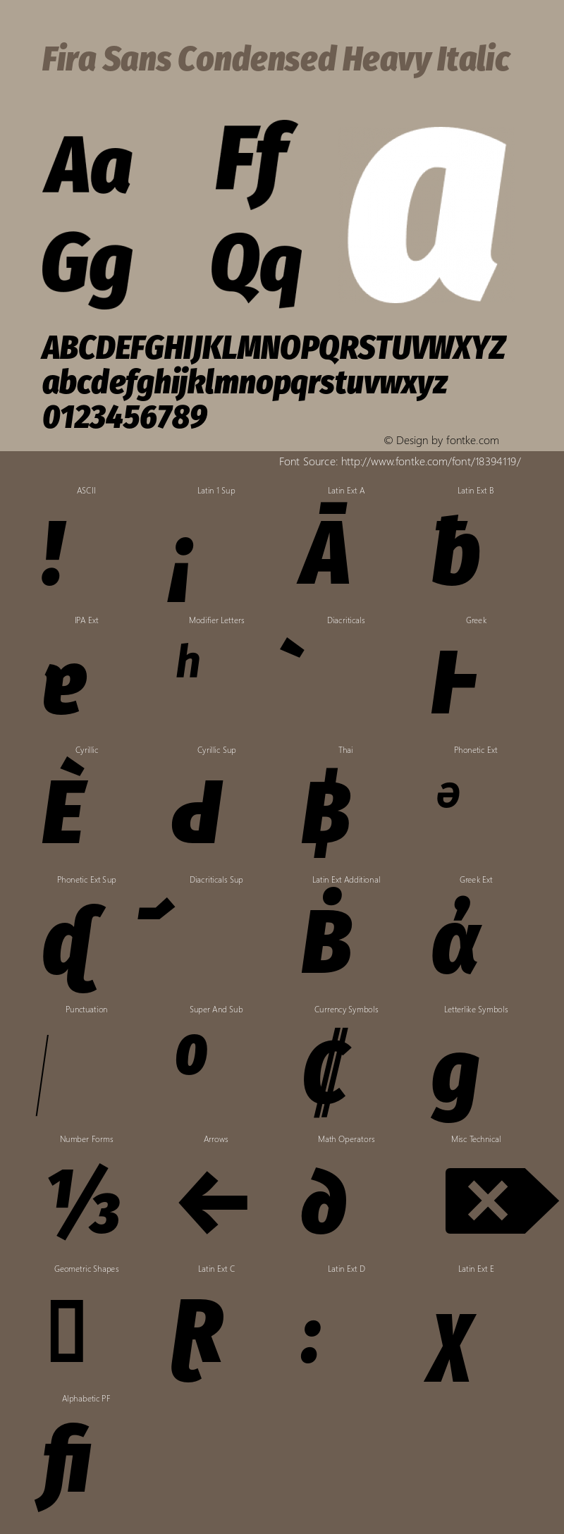 Fira Sans Condensed Heavy Italic Version 4.203;PS 004.203;hotconv 1.0.88;makeotf.lib2.5.64775图片样张
