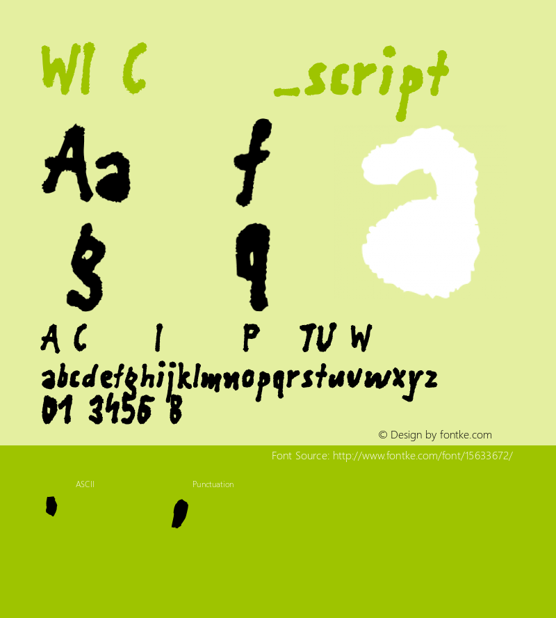 WIECZOREK_script ☞ 001.001;com.myfonts.easy.borutta.wieczorek-script.regular.wfkit2.version.3S4e图片样张