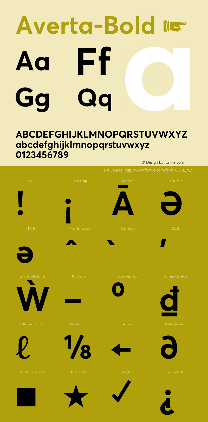 Averta-Bold ☞ Version 1.002;PS 001.002;hotconv 1.0.70;makeotf.lib2.5.58329;com.myfonts.easy.intelligent-foundry.averta .bold.wfkit2.version.4qmG图片样张