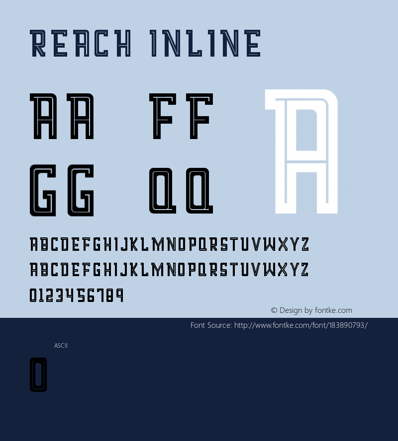 Reach Inline Version 1.0图片样张