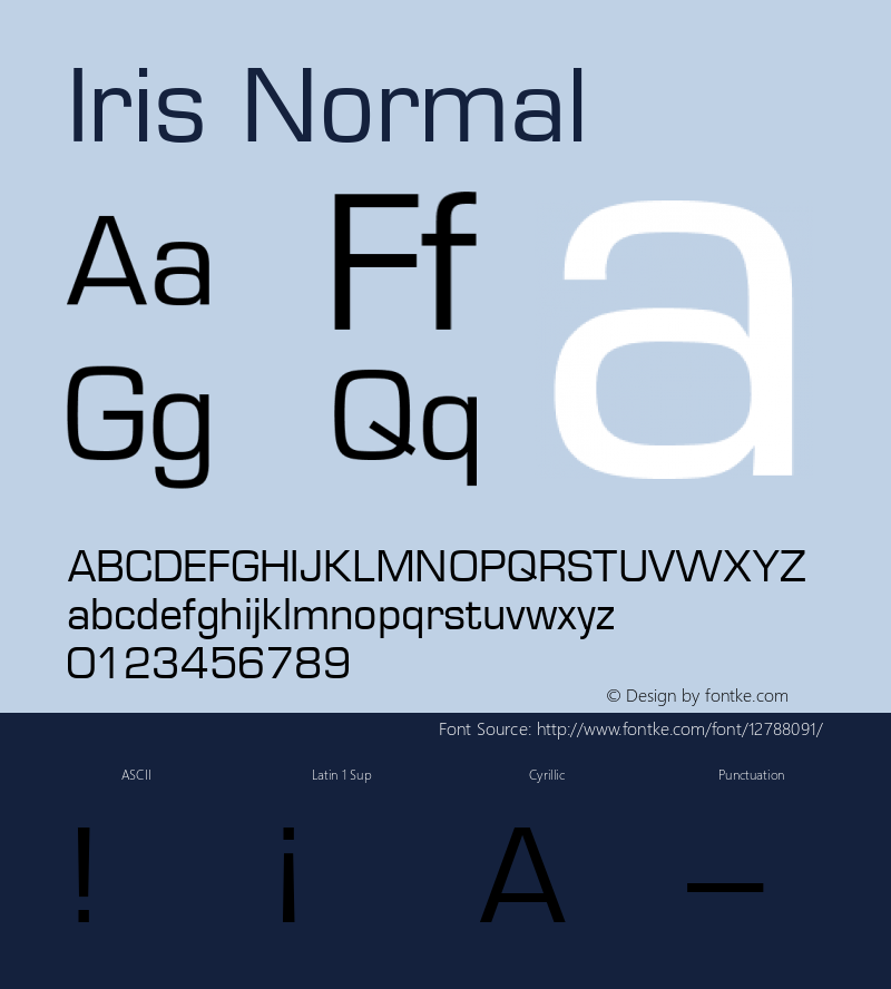 Iris Normal 1.000图片样张