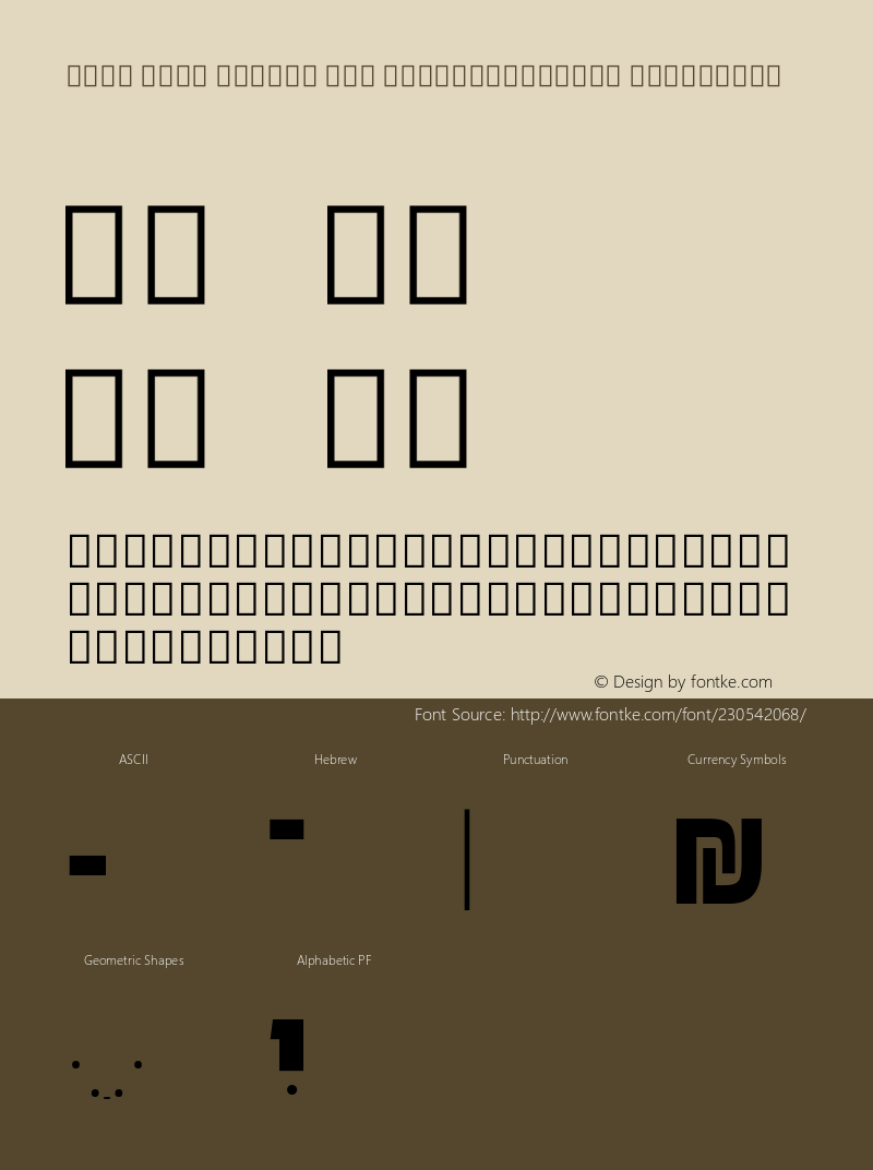 Noto Sans Hebrew New ExtraCondensed ExtraBold Version 3.001; ttfautohint (v1.8) -l 8 -r 50 -G 200 -x 14 -D hebr -f none -a qsq -X 