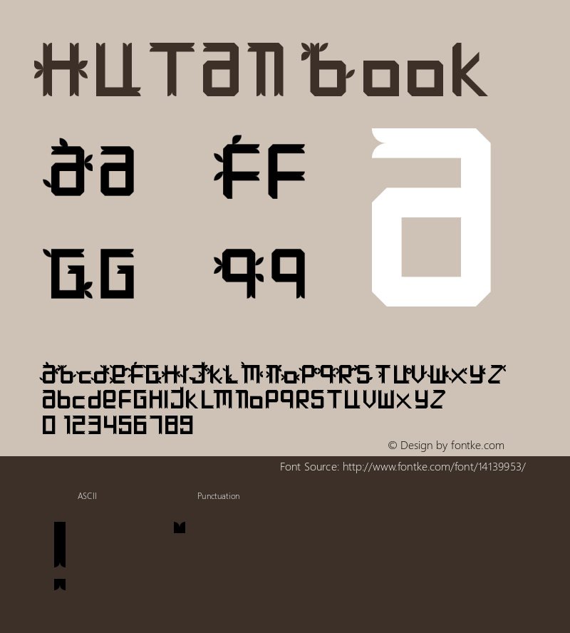 Hutan Book Version 1.0图片样张