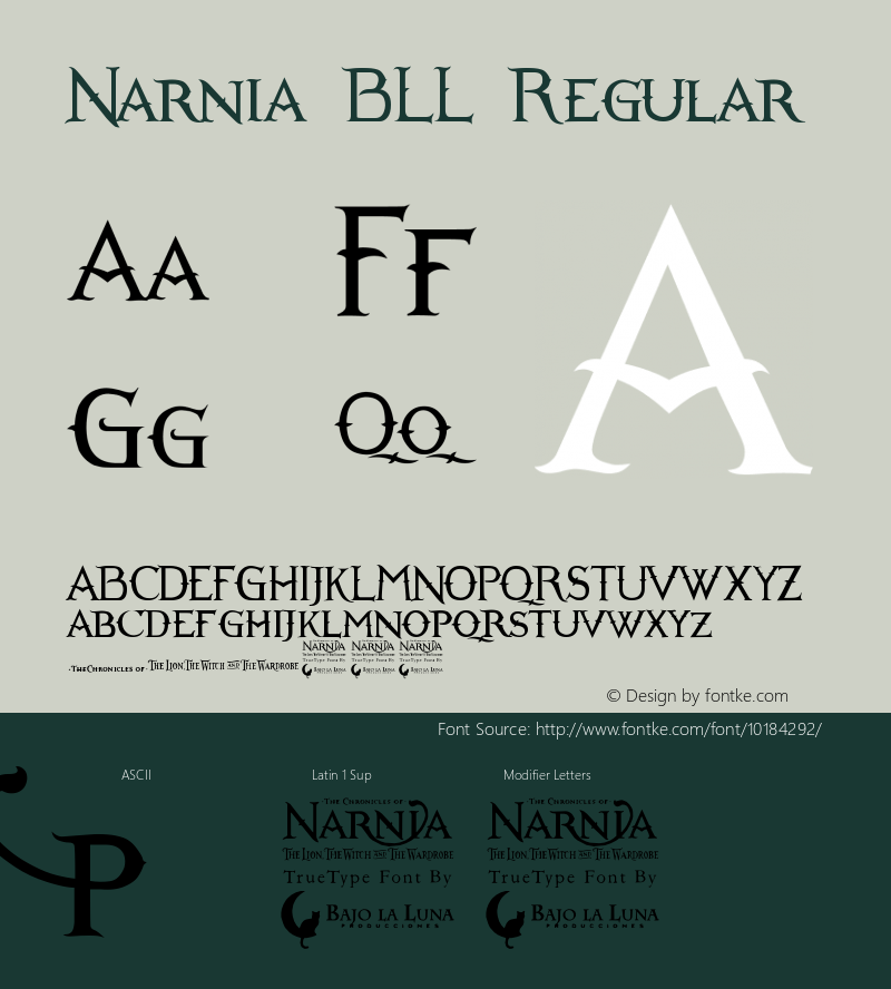 Narnia BLL Regular Version 1.0图片样张