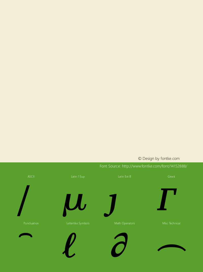 MathDesign-CH CH-Bold-Italic-MathItalic-10 Version 1.0图片样张