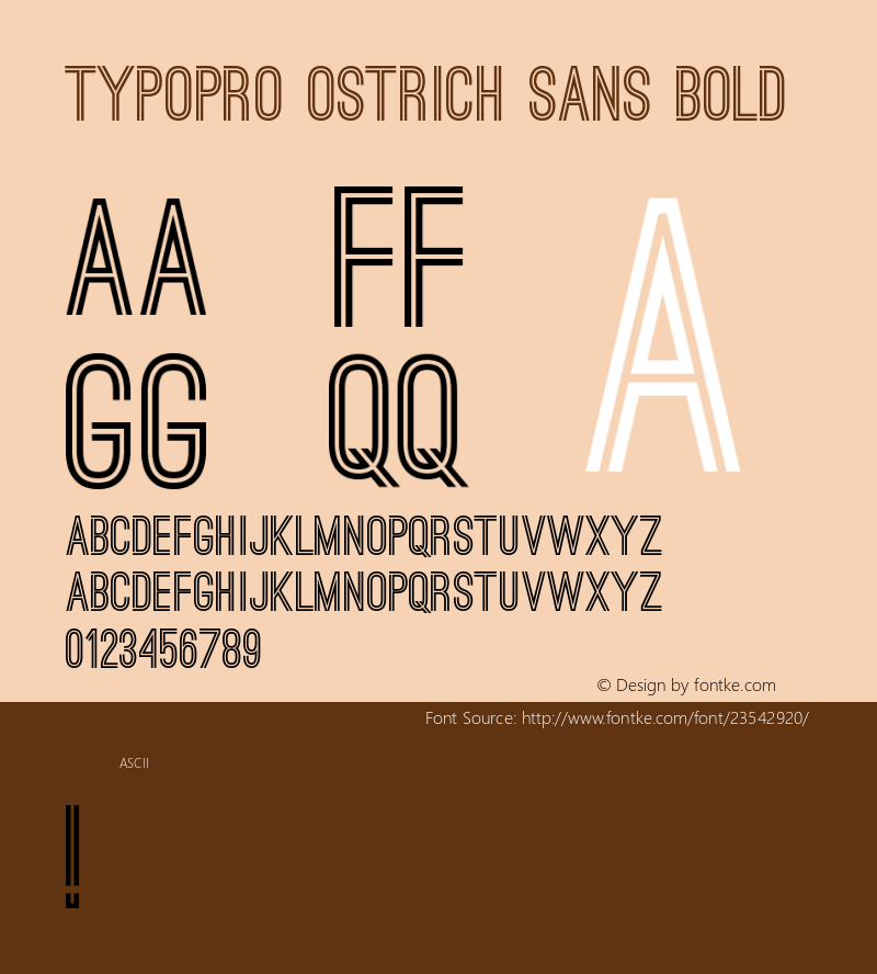 TypoPRO Ostrich Sans Bold Version 1.001;PS 001.001;hotconv 1.0.70;makeotf.lib2.5.58329图片样张