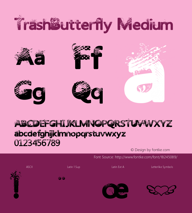 TrashButterfly Medium Version 001.000图片样张