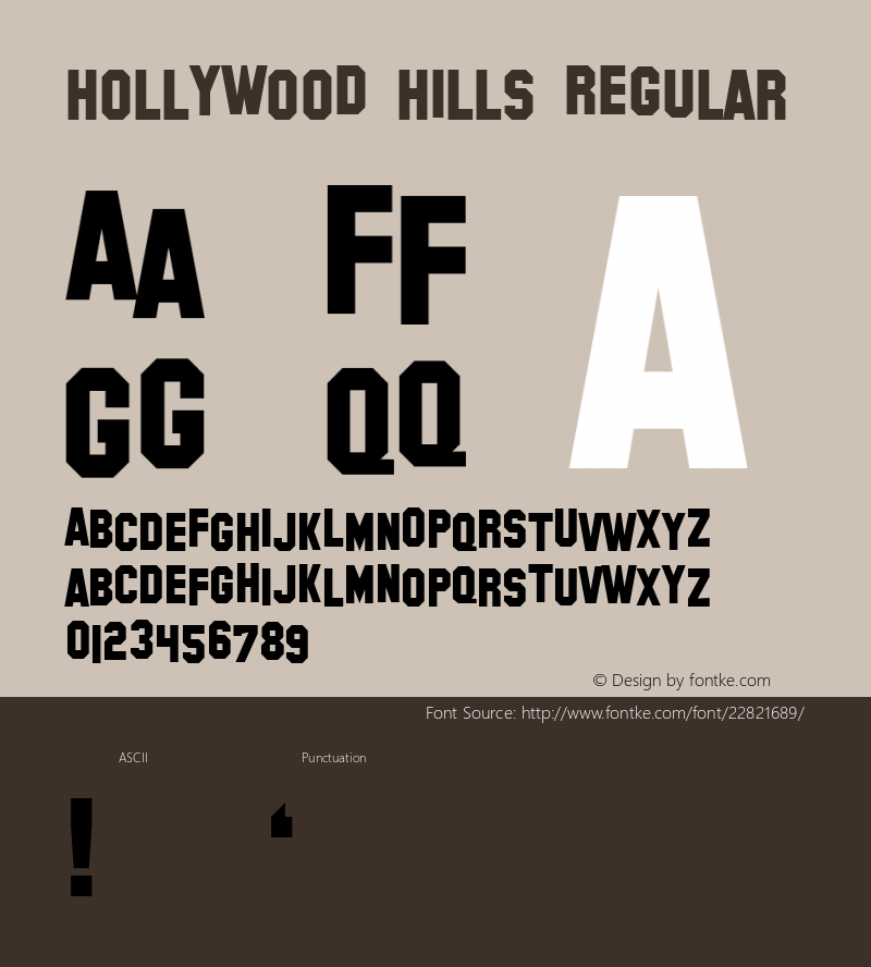 Hollywood Hills 1.0图片样张