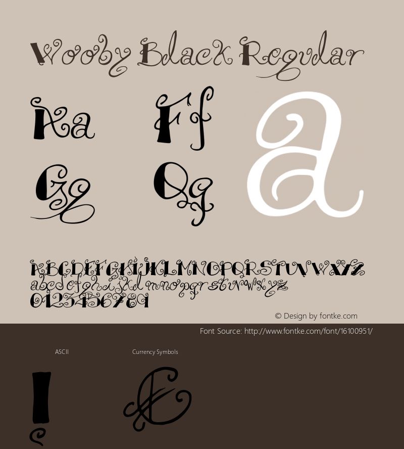 Wooby Black Regular Version 1.00 2015图片样张